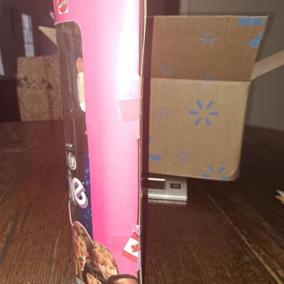 Vintage 1989 Mattel Barbie United States Committee Unicef Barbie Doll in  Box - Picture 4 of 9